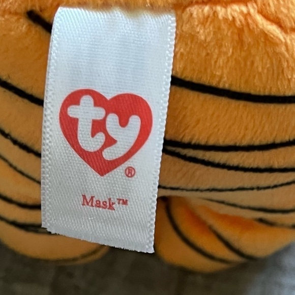 LOT of 4 Halloween Plush TY Beanies Mask Grimm Spooky Mary Meyer Mummy Puppet - Picture 9 of 10